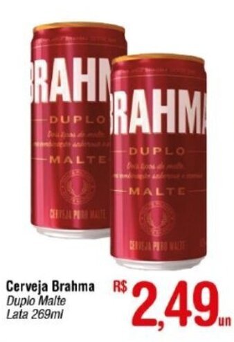 Fort Atacadista Cerveja Brahma 269ml oferta