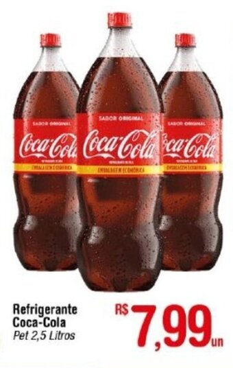 Fort Atacadista Refrigerante Coca Cola 2.5L oferta
