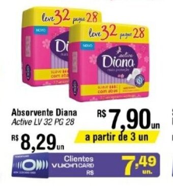 Absorvente Diana