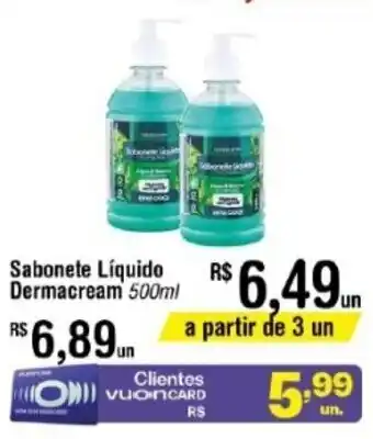 Fort Atacadista sabonete Liquido Dermacyd 500ml oferta