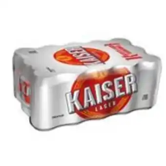 Sam's Club Cerveja lager kaiser pack com 12 unidades de 350ml oferta