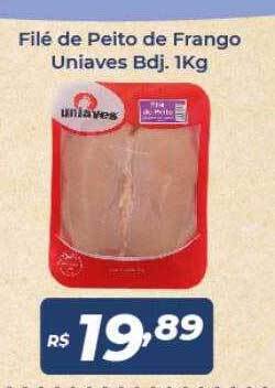 Atakarejo Filé De Peito De Frango Uniaves oferta