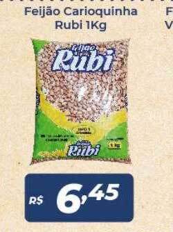 Atakarejo Feijão Carioquinha Rubi oferta