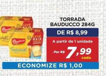 Bahamas Mix Torrada Bauducco oferta