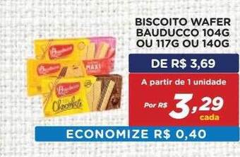 Bahamas Mix Biscoito Wafer Bauducco oferta