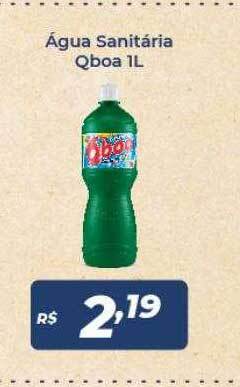 Atakarejo água Sanitária Qboa oferta
