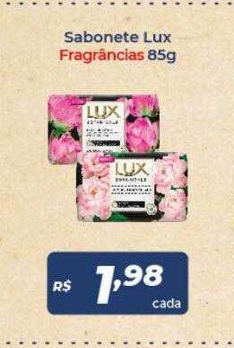 Atakarejo Sabonete Lux Fragrâncias oferta