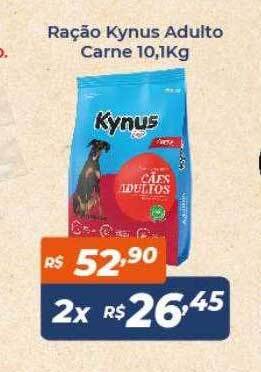 Atakarejo Ração Kynus Adulto Carne oferta
