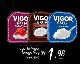 Iogurte Vigor Grego