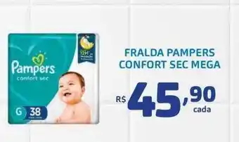 Bahamas Supermercados Fralda Pampers Confort Sec Mega oferta