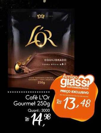 Giassi Supermercados Café L'or Gourmet oferta