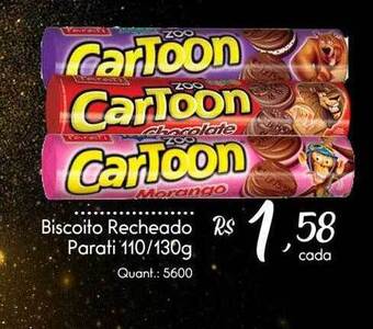 Giassi Supermercados Biscoito Recheado Parati oferta
