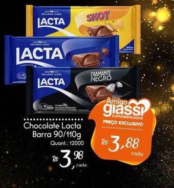 Giassi Supermercados Chocolate Lacta Barra oferta