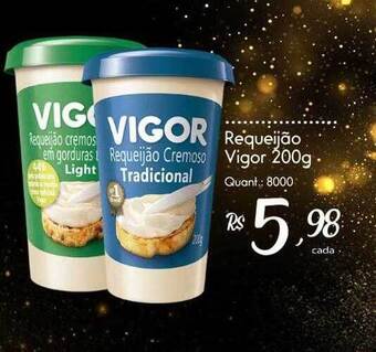 Giassi Supermercados Requeijão Vigor oferta