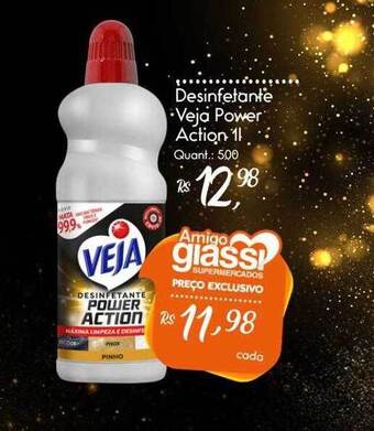 Giassi Supermercados Desinfetante Veja Power Action oferta