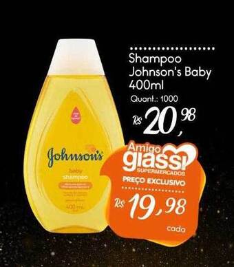 Giassi Supermercados Shampoo Johnson's Baby oferta