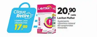 Lavitan Mulher Suplemento Vitaminico Mineral