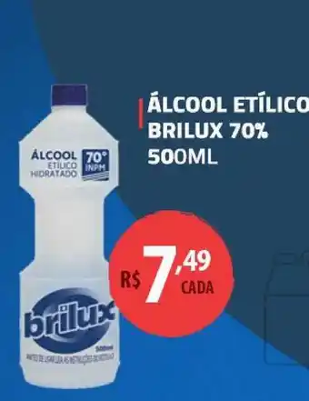 Extrabom Supermercados álcool Etílico Brilux 70% 500ml oferta
