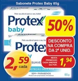 Supermercados Guanabara Sabonete Protex Baby 85g oferta