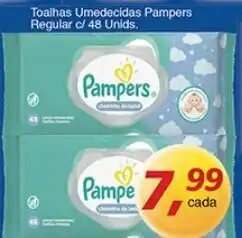 Supermercados Guanabara Toalhas Umedeciads Pampers Regular 1/48 unids. oferta