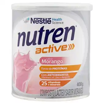 Supermercados Mateus Composto lácteo morango nestlé nutren active lata oferta