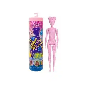 Ri Happy Boneca barbie color reveal surpresa mattel - rosa oferta