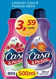 Supermercados Guanabara Limpador Casa & Perfume 500ml oferta
