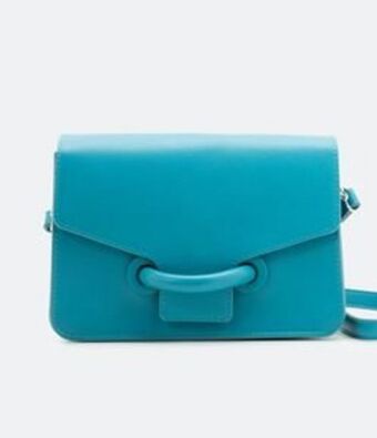 Bolsa transversal boxy com fechamento tubular