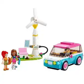 Lego friends carro elétrico da olivia ref.41443