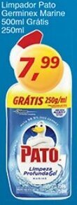 Supermercados Guanabara Limpador Pato Germinex marine 500ml gratis 250ml oferta