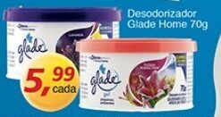 Supermercados Guanabara Desodorizador Glade Home 70g oferta