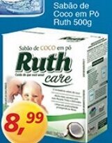 Supermercados Guanabara Sabao de Coco em po Ruth 500g oferta
