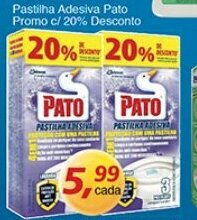 Pastilha Adesiva Pato Promo c/ 20% desconto