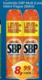 Supermercados Guanabara Inseticida SBP Multi leve 450ml Pagie 300ml oferta