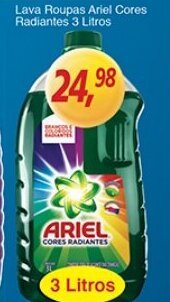 Lava Roupas Ariel Cores Radiantes 3L