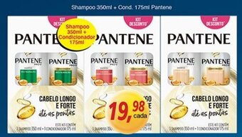 Supermercados Guanabara Shampoo 350ml + Cond. 175ml Pantene oferta