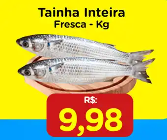 Nagumo Tainha Inteira fresca 1kg oferta