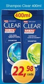 Supermercados Guanabara Shampoo Clear 400ml oferta