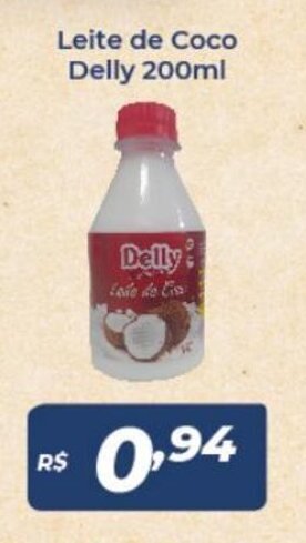 Atakarejo Leite de Coco Delly 200ml oferta