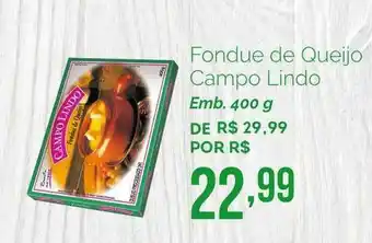Fondue De Queijo Campo Lindo 400g