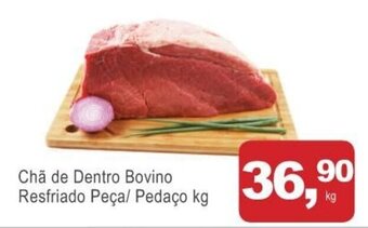 Mineirão Atacarejo Cha de Dentro Bovino Resfriado peca ou pedaco 1kg oferta
