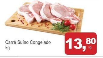 Mineirão Atacarejo Carre Suino congelado 1kg oferta