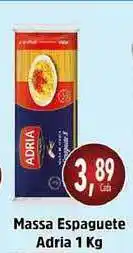 Massa Espaguete Adria 1kg