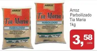 Mineirão Atacarejo Arroz Parbolizado Tia Maria 1kg oferta