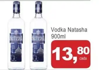Mineirão Atacarejo Vodka Natasha 900ml oferta