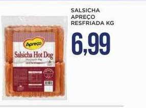 Salsicha Apreço Resfriada Kg