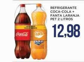Apoio Mineiro Refrigerante Coca-cola + Fanta Laranja oferta