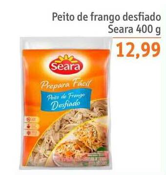 Sonda Peito De Frango Desfiado Seara 400g oferta