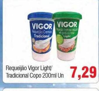 Requeijão Vigor Light Tradicional
