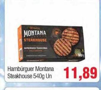 Spani Atacadista Hambúrguer Montana Steakhouse oferta